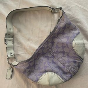 Pastel Purple Coach Vintage bag